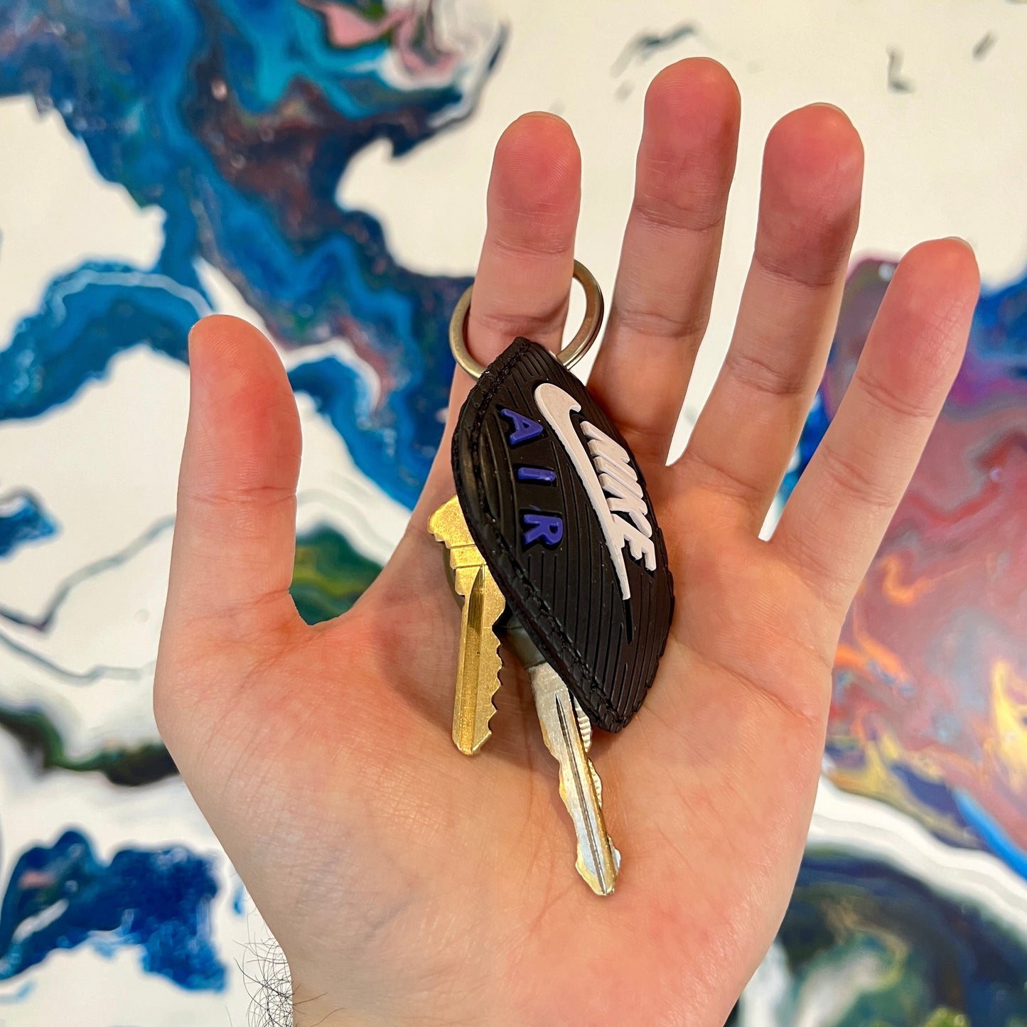 AM keychain
