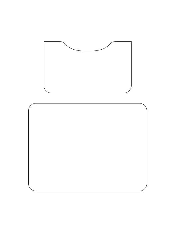 2 pocket card wallet pattern *digital download*