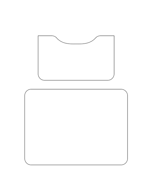 2 pocket card wallet pattern *digital download*