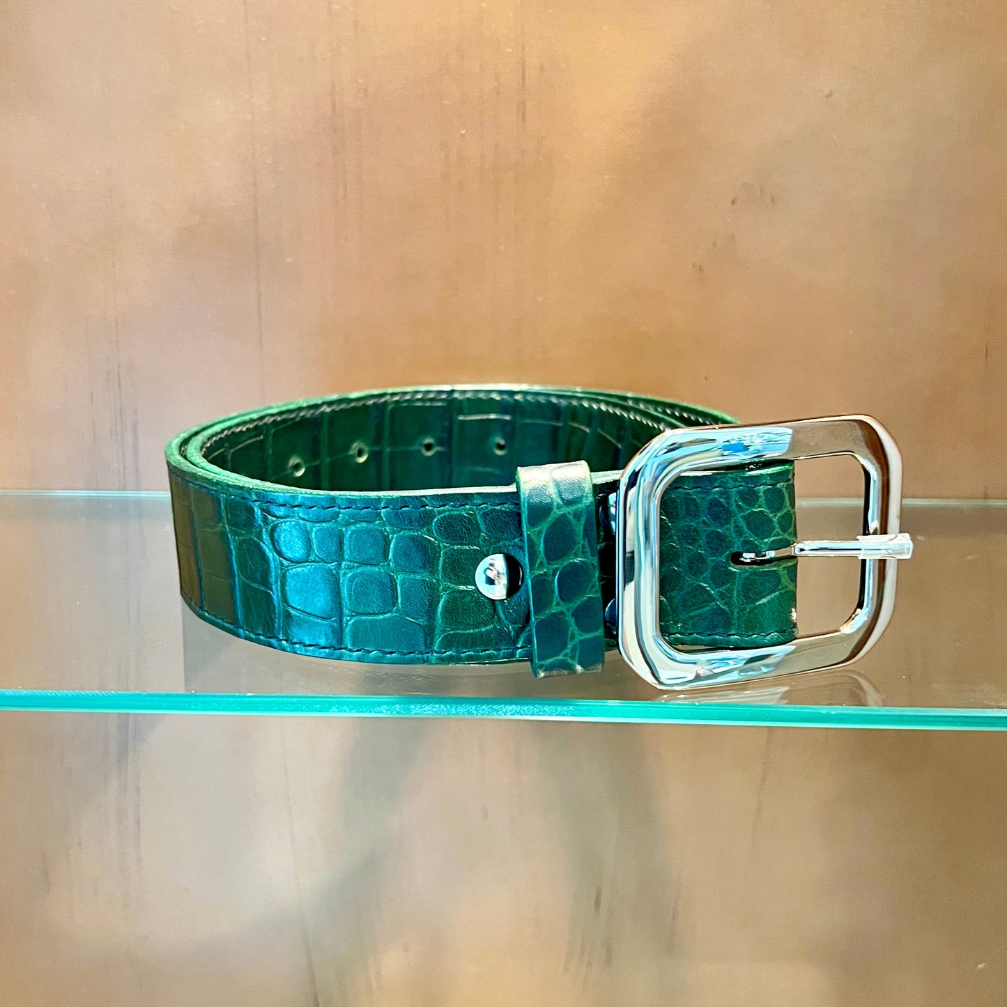 Handcrafted Gator Belt