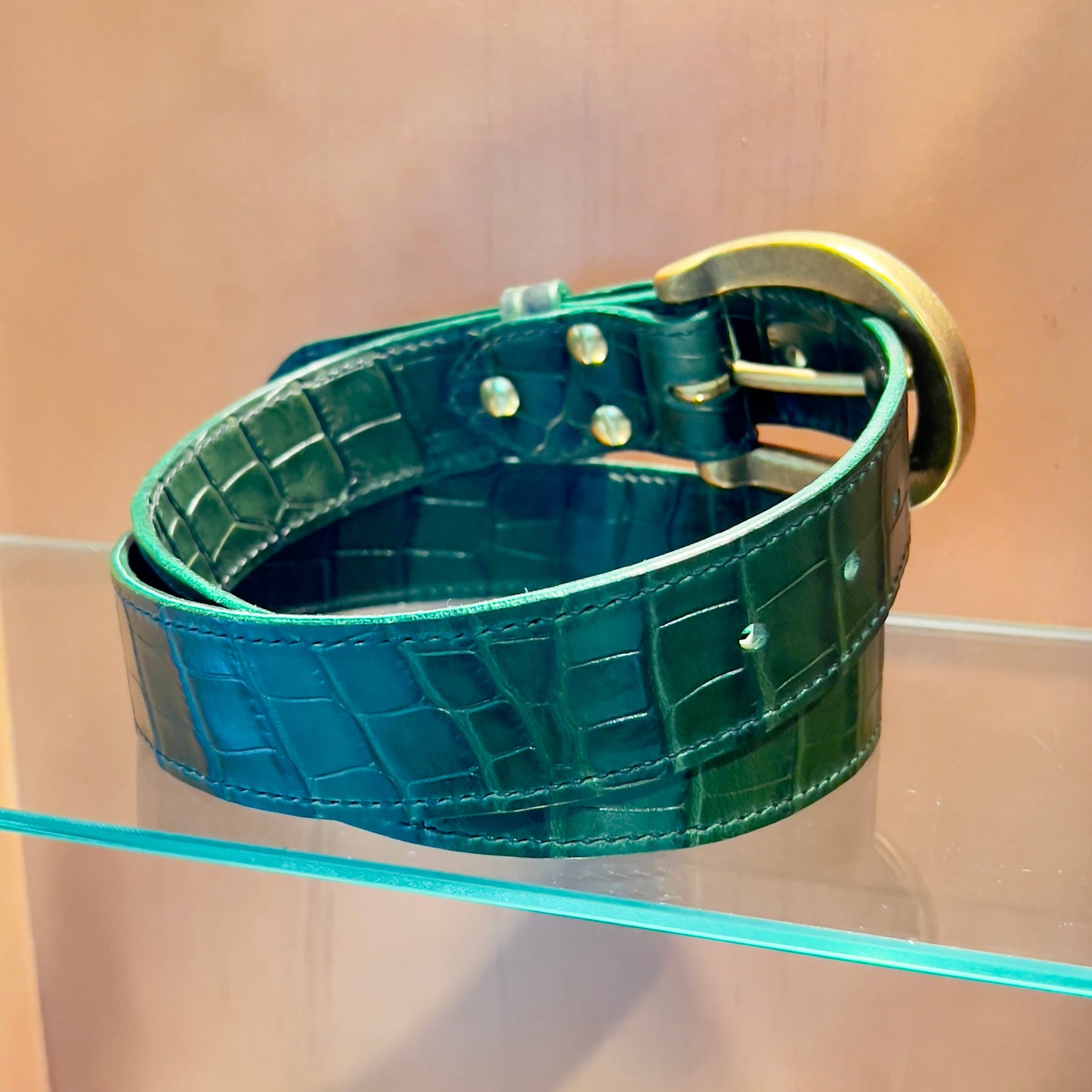 Handcrafted Gator Belt