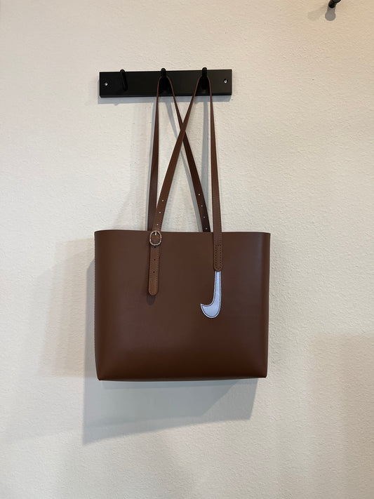 Check tote bag