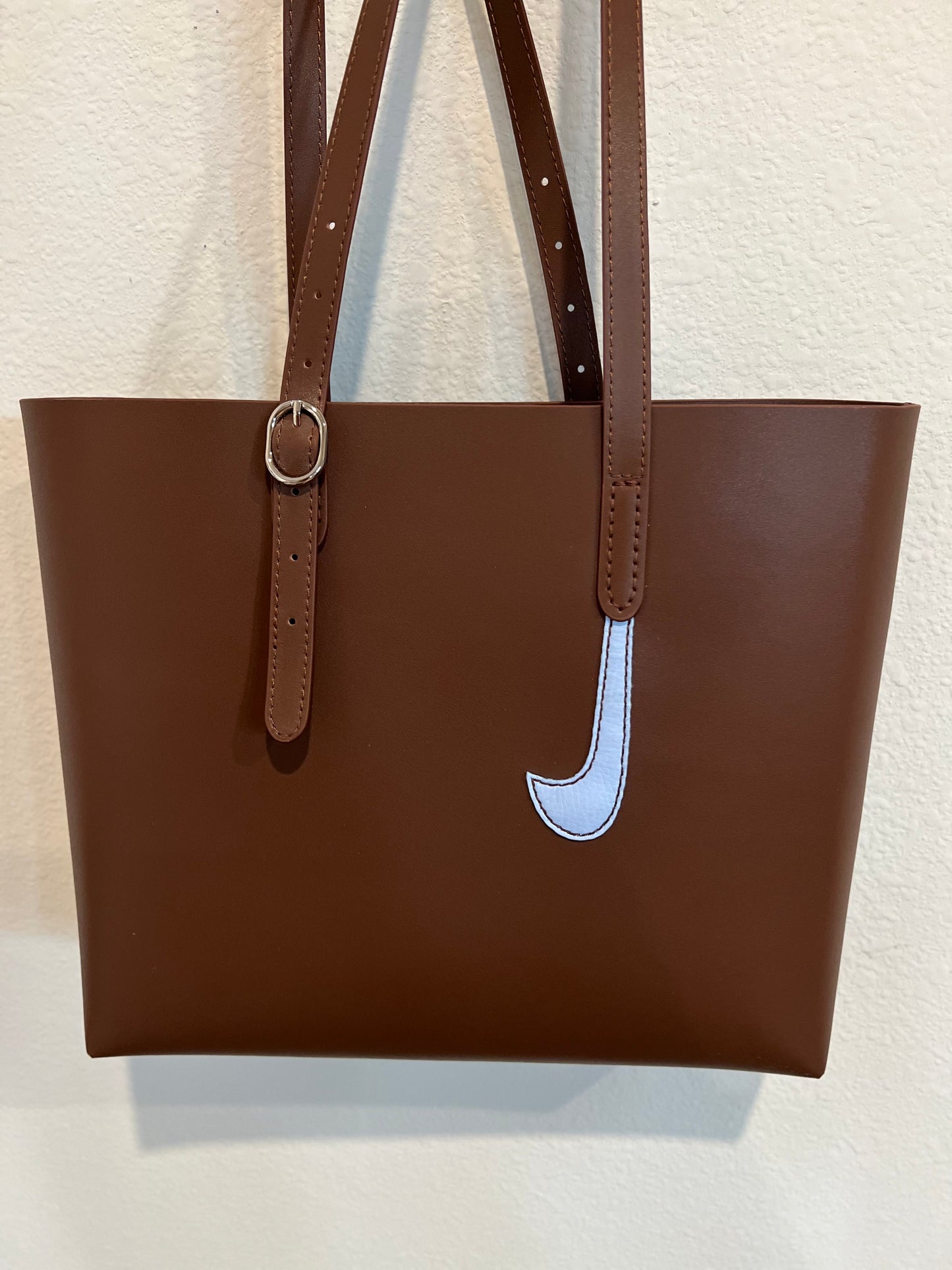 Check tote bag