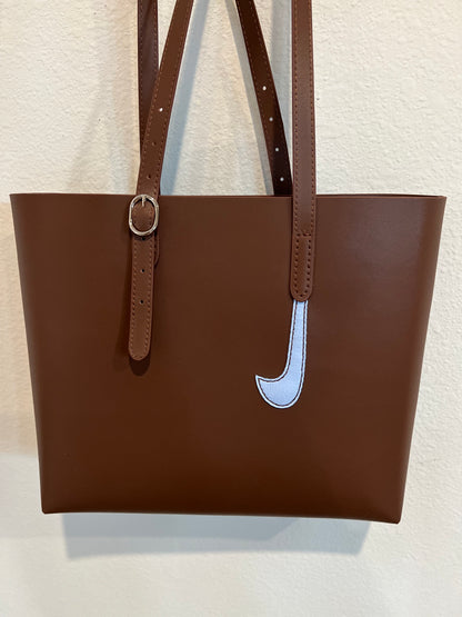 Check tote bag