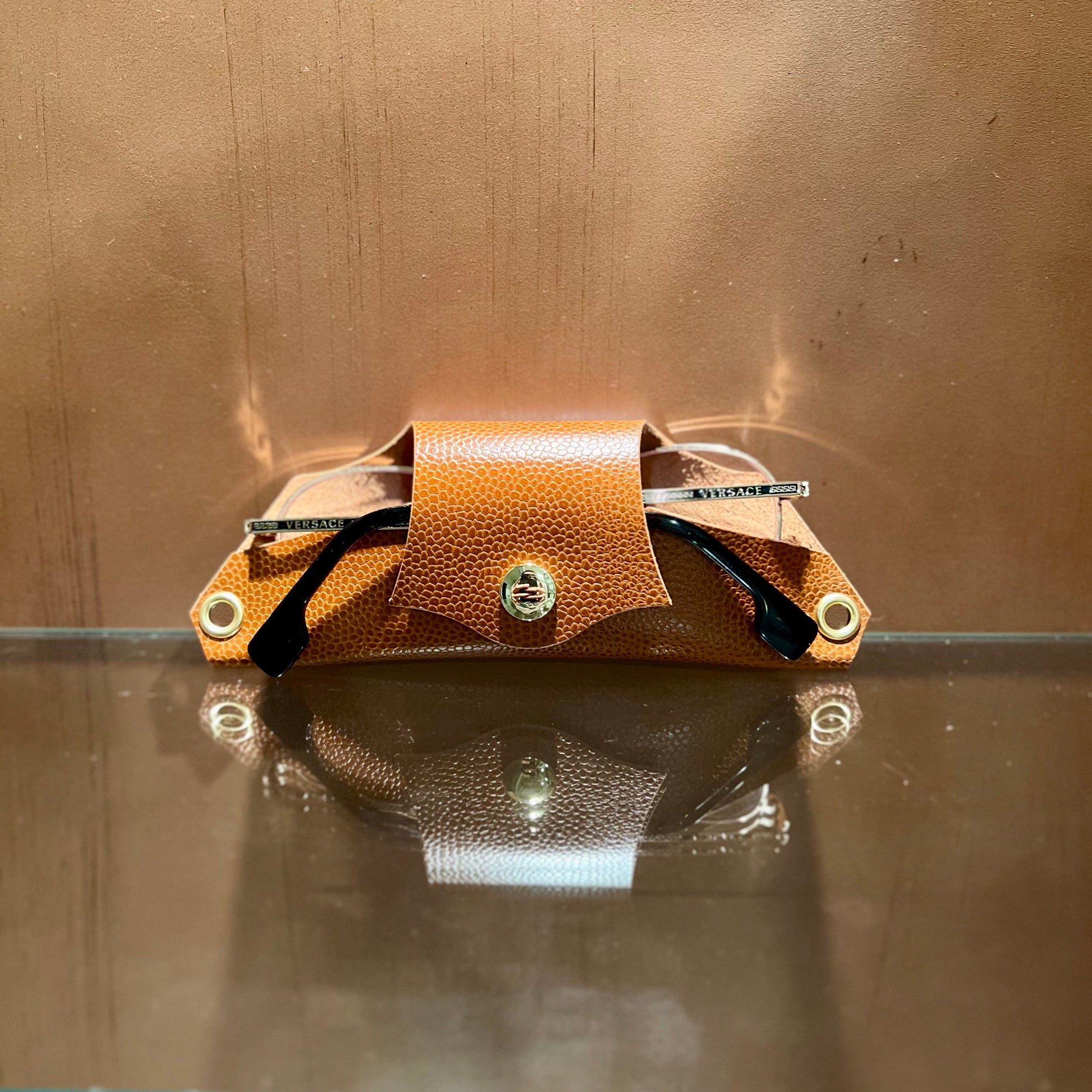 Handcrafted Leather Eyeglasses Case