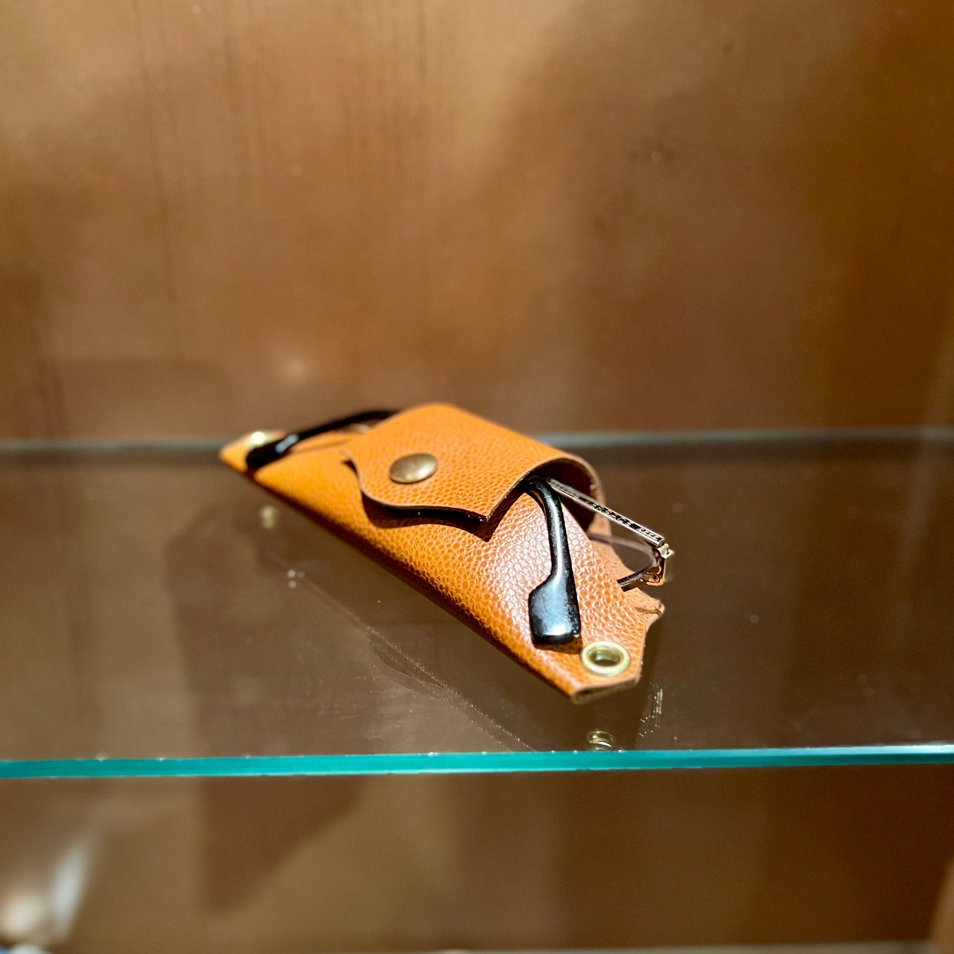 Handcrafted Leather Eyeglasses Case