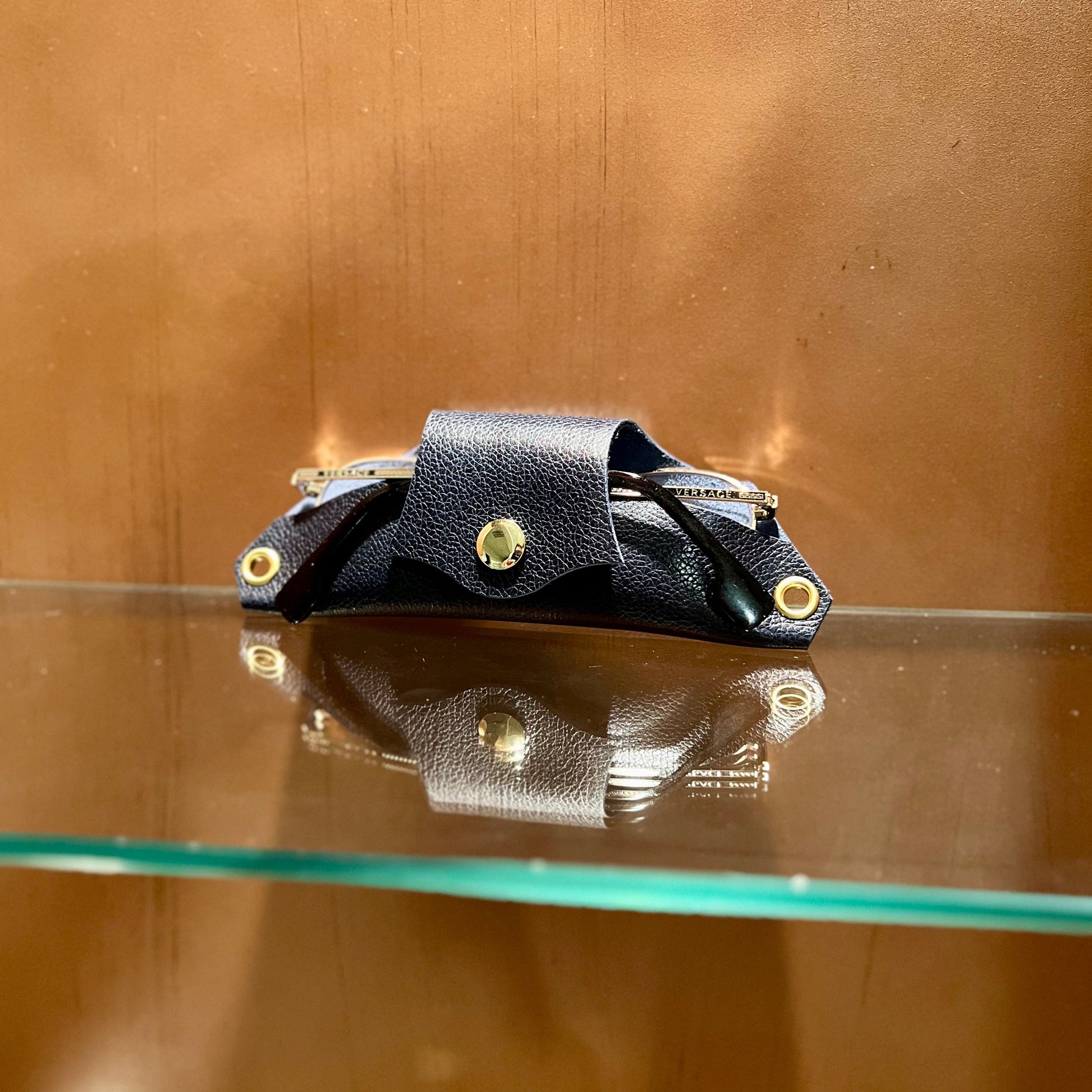 Handcrafted Leather Eyeglasses Case